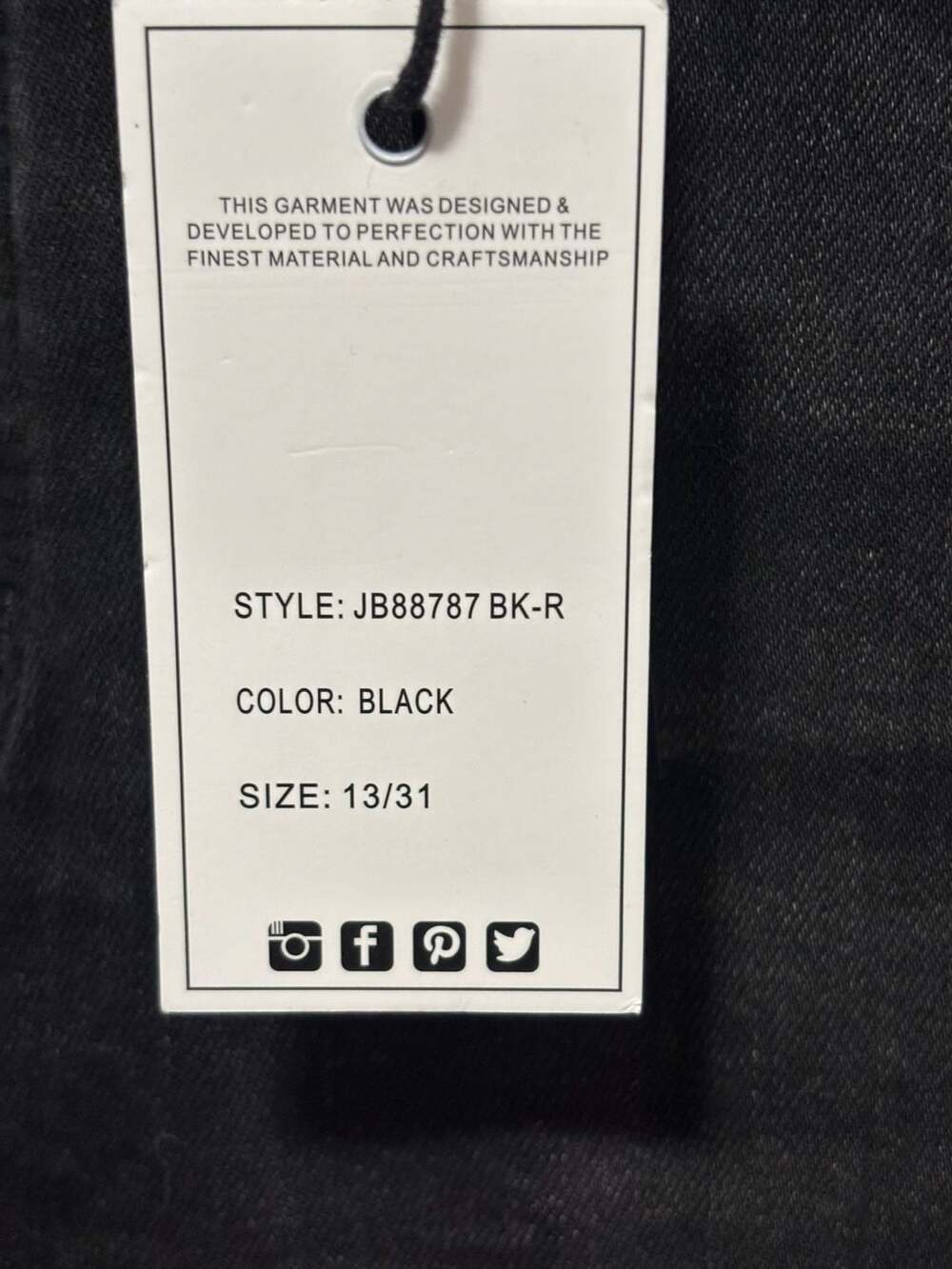 NWT Judy Blue High Waist Black Boot Cut Jeans - Picture 7 of 7